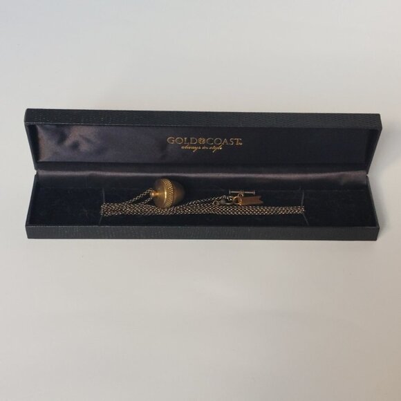 UNIQUE BRASS ACORN LOCKET Necklace Stash Necklace Screw Top ACORN BIKO - Picture 6 of 8